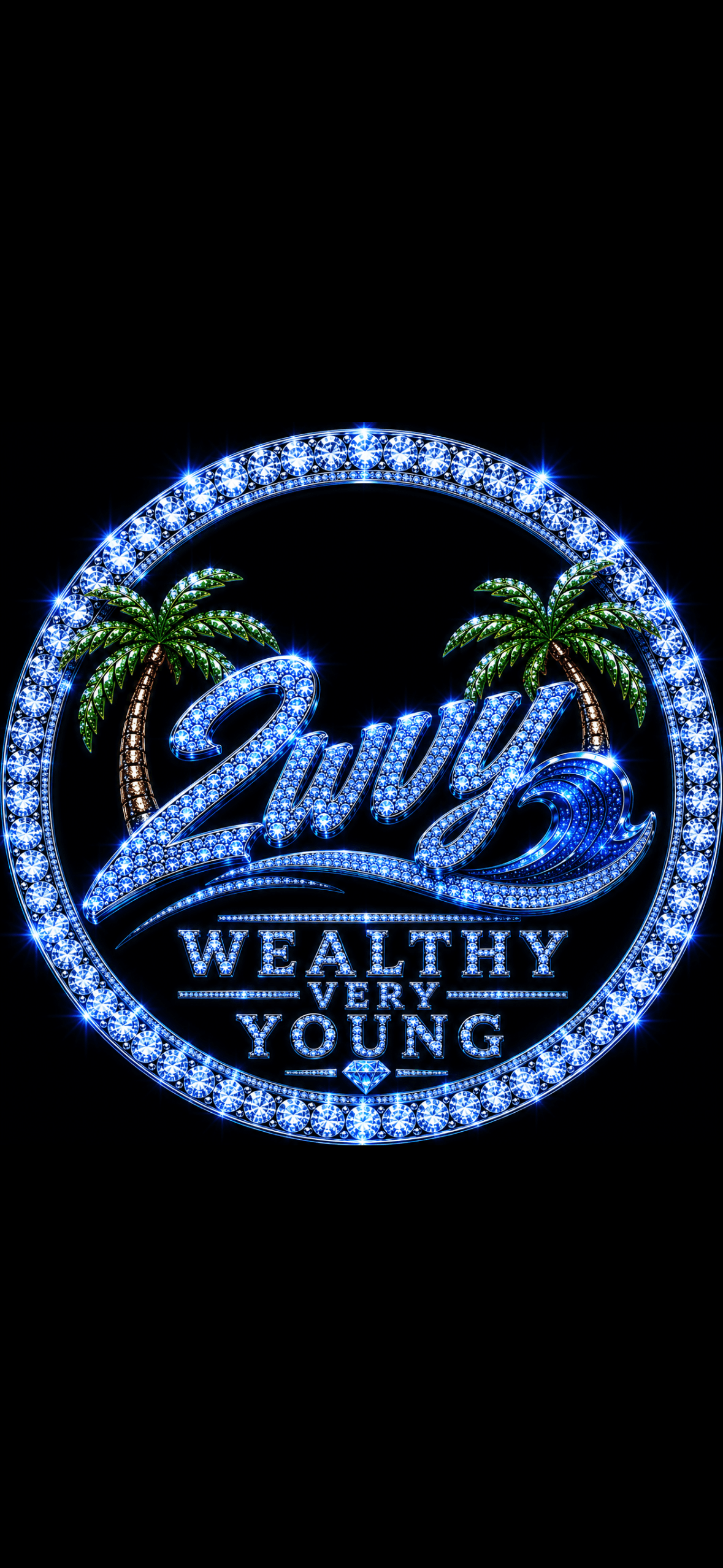 2WVY Wealthy Very Young diamond logo